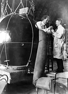 Anticipation: Auguste Piccard, Swiss physicist and professor
