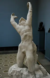 Repents: Auguste Rodin (1840-1917). The Prodigal Son. (1899)(1884). N