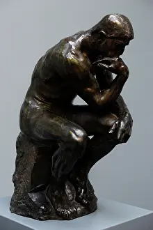 Think: Auguste Rodin (1840-1917). The Thinker. 1880. Ny Carlsberg G