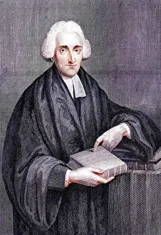 Mary Evans (colourised): Augustus Montague Toplady