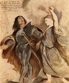Sibyl: Augustus and the Sibyl, by Rubens