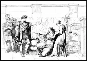 Cleopatra: Augustus Visiting Cleopatra, 1st Century BC