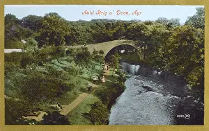 Alloway: Auld Brig o'Doon, Ayr, Scotland