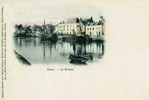 Auray: Auray, France - The river