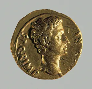 Aureus: Aureus with Augustus effigy (1st c