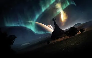 Borealis: Aurora Borealis on an imaginative Earth-like planet