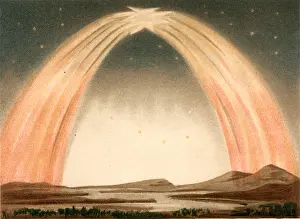 Periods: Aurora Borealis or Northern Lights observed from