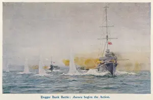 Commences: AURORA FIRED UPON, 1915