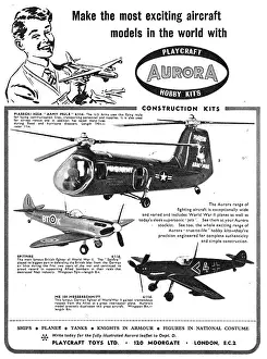 Kits: Aurora Model Aircraft Construction Kits