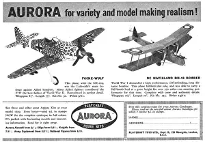 Kits: Aurora Model Aircraft Kits F.W.190