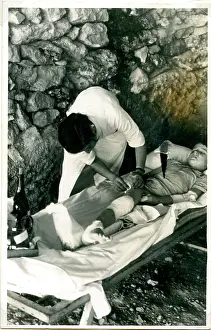 Tending: Aurora tending wounded child