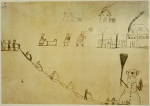 Shortly: AUSCHWITZ DRAWING