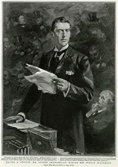 Budget: AUSTEN CHAMBERLAIN