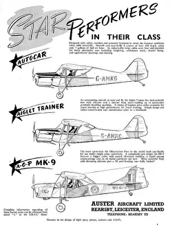Autocar: Auster Autocar - AOP9 - Aiglet Trainer