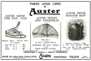 Windshields: Auster Triplex Aero Windshields