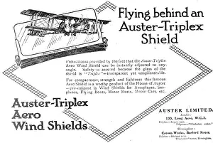 Windshields: Auster-Triplex Aero Windshields