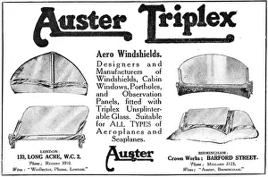 Windshields: Auster TYriplex Aero Windshields
