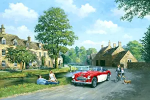 Healey: Austin Healey 3000 in the Cotswolds