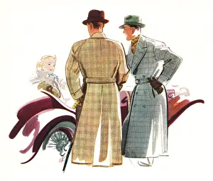 Retailer: Austin Reed Advertisement Illustration