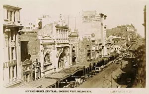 Melba: Australia - Bourke Street (Central) looking West, Melbourne