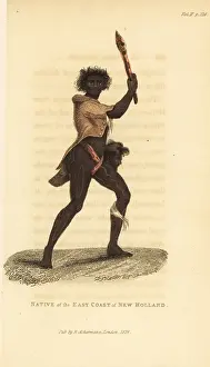 Arago: Australian aboriginal with club