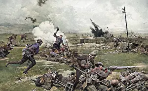 Bretonneux: Australian troops counter-attack at Amiens, WW1