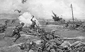 Bretonneux: Australian troops counter-attack at Amiens, WW1