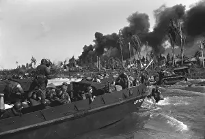 Lcgr1312: Australian troops in the first assault wave on