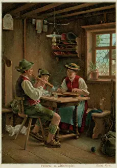 Zither: AUSTRIA, FLUTE & ZITHER