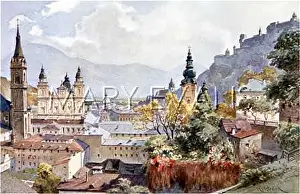 Monchsberg: AUSTRIA/SALZBURG 1916