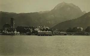 Strobl: Austria - Strobl from the Wolfgangsee, with