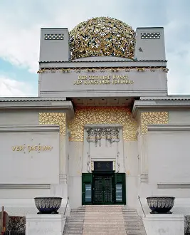 Secession: Austria. Vienna. Secession Building, built in 1897 by Joseph