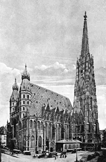 Sacral: Austria, Vienna, St. Stephen's Cathedral, circa