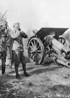 Noise: Austrian 15cm howitzer in Galicia, Eastern Front, WW1