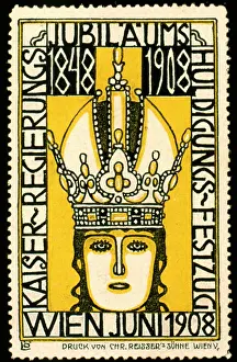 Sixtieth: Austrian 60th Jubilee Pageant Stamp