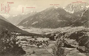 Hoher: Austrian Alpine Scene - Stubaital Valley