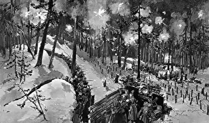 Entrenched: Austrian attack on Russian trenches, Carpathians, WW1