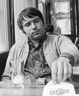 Dramatists: Austrian author Wolfgang Bauer. April 1969. Photograph