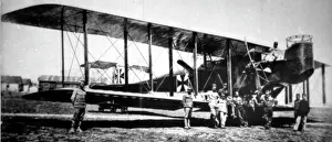 Struts: Austrian Aviatik G II three-man bomber