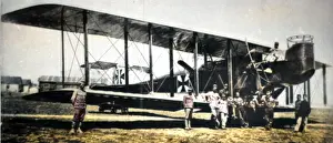 Struts: Austrian Aviatik G II three-man bomber