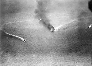 Helgoland: Austrian battleships during Otranto Barrage, Adriatic, WW1