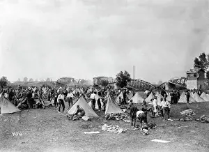 Erster: Austrian camp in Ukraine, 1917