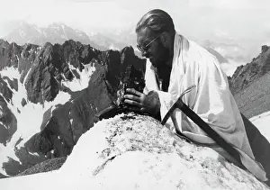 Tichy: Austrian climber and author Herbert Tichy takes