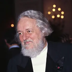 Einem: Austrian composer Gottfried von Einem. Photograph