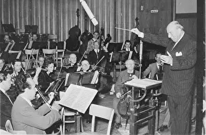 Stolz: The Austrian composer Robert Stolz conducted the