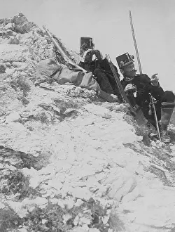 Smuggled: Austrian customs station on the border with Switzerland, 191