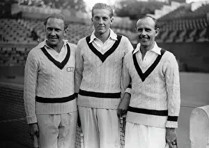 Garros: Austrian Davis Cup team in 1934