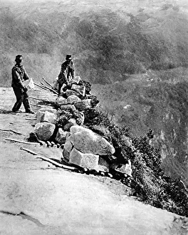Levers: Austrian device for rolling rocks