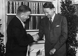 Llewellyn: Austrian foreign secretary Leopold Figl and