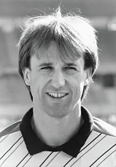 Goalies: Austrian goalkeeper Klaus Lindenberger at training